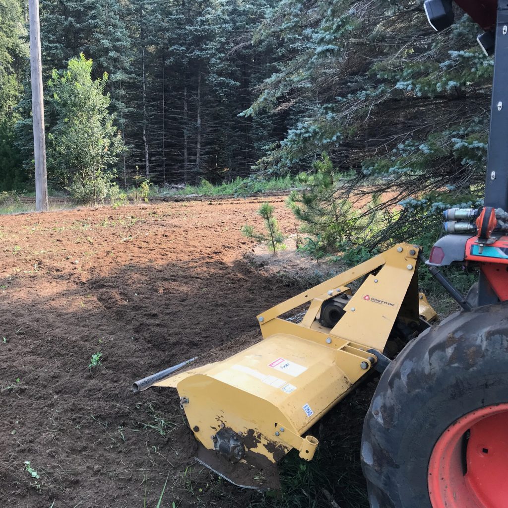 tilling central michigan cm backhoe service
